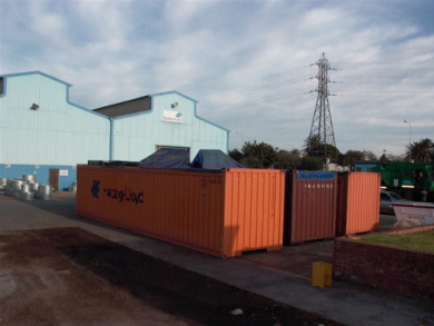 Transportation in Flat Track Open Top containers